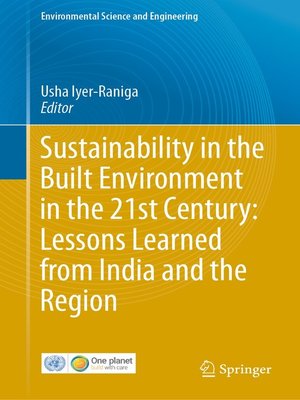 cover image of Sustainability in the Built Environment in the 21st Century